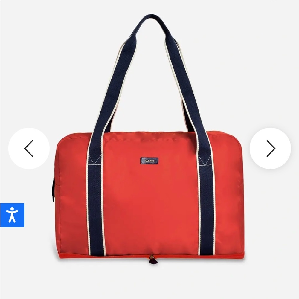 Paravel fold up bag - bebop red SOLD OUT